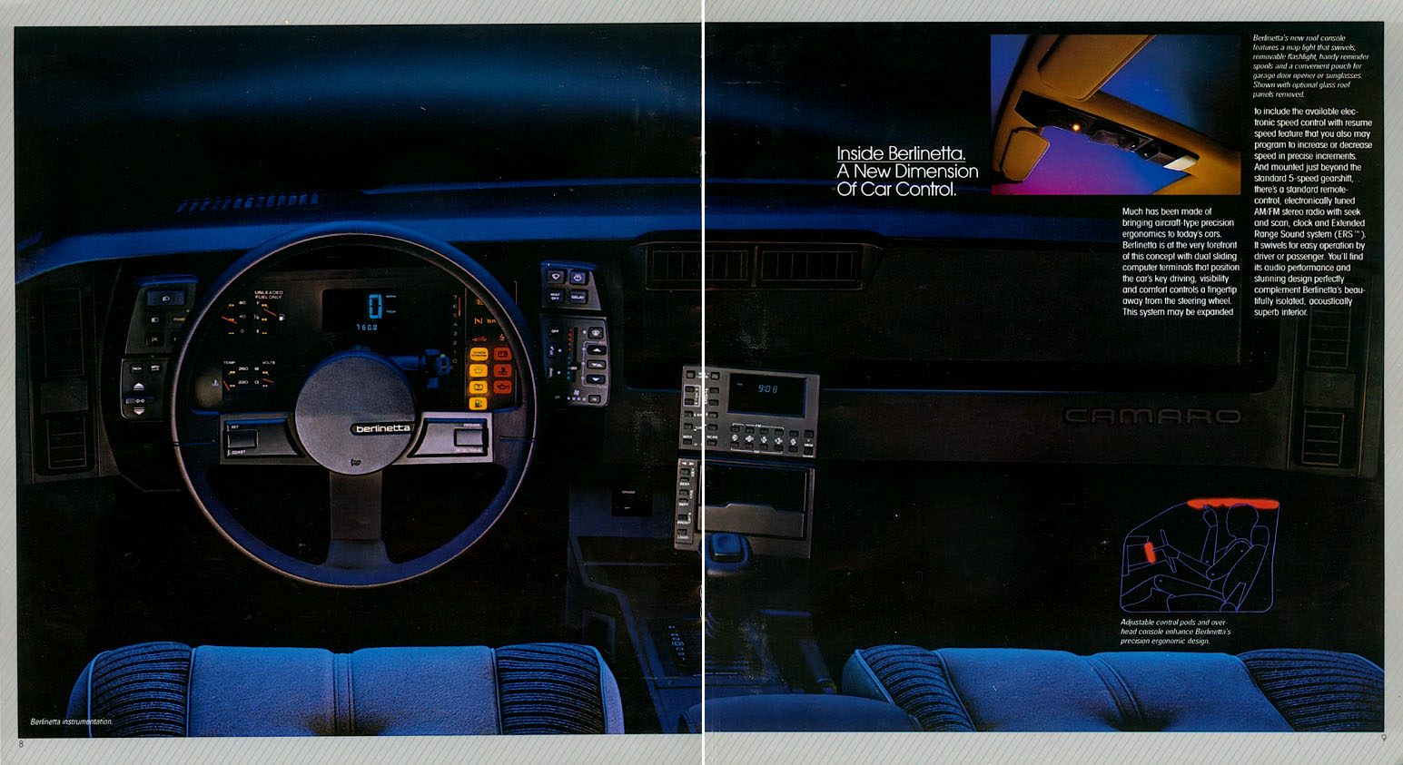 1984 Chev Camaro Brochure Page 9
